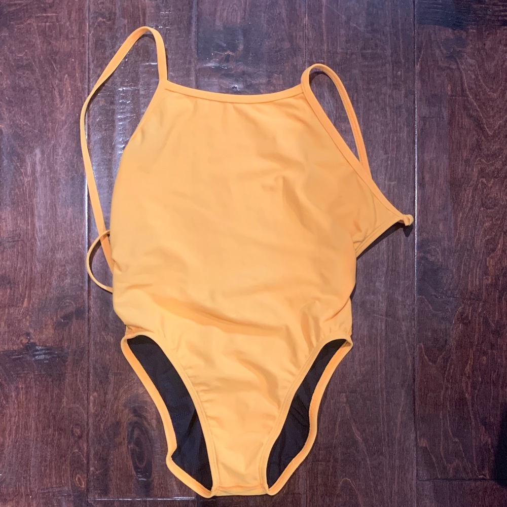 Mango colored Jackson Jolyn Swimming Suit